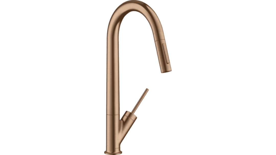 Single lever kitchen mixer 270 with pull-out spray Ecosmart