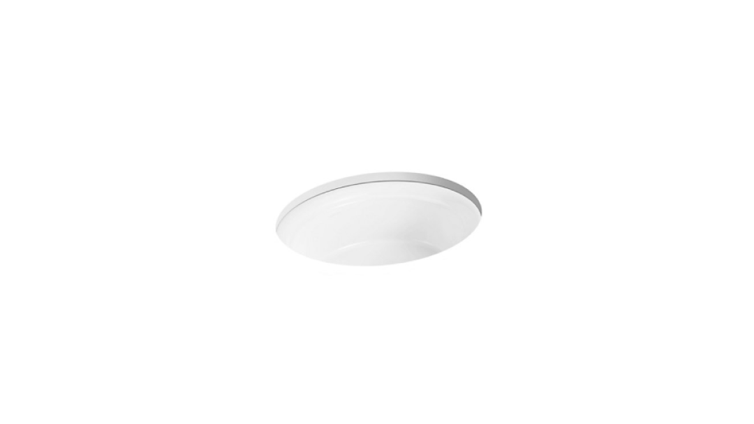 Kohler Kohler Harken Oval Under-Counter Lavatory K-21782T-0