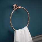 AXOR MONTREUX TOWEL RING BRUSHED RED GOLD 42021310 - Image 3