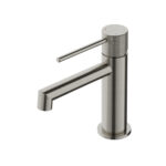 CRESTIAL DIAMANT SINGLE LEVER BASIN MIXER BRUSHED W/O POP UP WASTE,NICKEL FINISH
