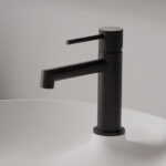 CRESTIAL SINGLE LEVER BASIN MIXER W/O POP UP WASTE BLACK FINISH - Image 3
