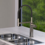 CRESTIAL LINEA SINK MIXER W/ PULL-OUT HANDSPRAY,BRUSHED NICKEL FINISH C36786BN - Image 3