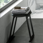 GOMAN ALUMINUM STOOL WITH PEHD SEAT SGABELLI X803/08 - Image 2