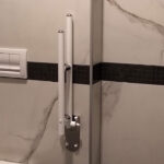 GOMAN FOLDING SUPPORTING BAR RAFFAELLO INOX RAF-XB76/94 - Image 2