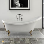 KNIEF VICTORIAN G FREESTANDING TUB 175X82CM, PLSHD BRASS - Image 2
