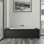 KNIEF BUILT-IN TUB 180X80CM + BATH TRAP INCLUDE OVERFLOW 1M - Image 2