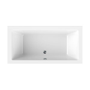 KNIEF BUILT-IN TUB 1800X800X450 MM + BATH TRAP INCLUDE OVERFLOW 1M