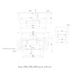 KNIEF HOT FREESTANDING TUB 180X80XM - Image 3