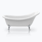 KNIEF VICTORIAN G FREESTANDING TUB 175X82CM, CHROME