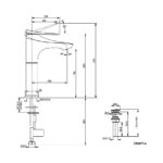 KOHLER FORE ARC TALL SINGLE HANDLE LAVATORY FAUCET K-29547T-4-BL - Image 3