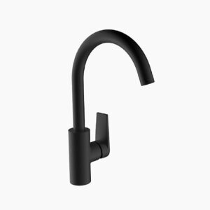 KOHLER TAUT CW TUBE SPOUT KITCHEN FAUCET K-74053T-4-BL