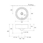 KOHLER CHALICE ROUND VESSEL K-14800X-0 - Image 3