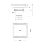 KOHLER HIDDEN FLOOR DRAIN K-R75422T-CP - Image 3