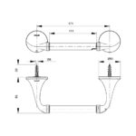 KOHLER ELLISTON TOILET PAPER HOLDER K-72787T-CP - Image 3