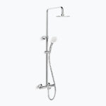KOHLER JULY THERMOSTATIC 3 WAY BATH AND DUAL SHOWER COLUMN K-99741T-C9-CP