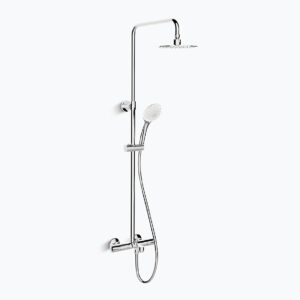 KOHLER JULY THERMOSTATIC 3 WAY BATH AND DUAL SHOWER COLUMN K-99741T-C9-CP