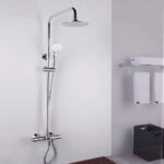 KOHLER JULY THERMOSTATIC 3 WAY BATH AND DUAL SHOWER COLUMN K-99741T-C9-CP - Image 2