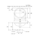 KOHLER CAXTON 19' UNDERCOUNTER LAVATORY K-2211ID-0 - Image 3