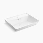 KOHLER BRAZN RECTANGULAR VESSEL WITH DECK K-EX21059T-1-0