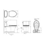 KOHLER HARKEN 1PC TOILETK-22695T-S-0 - Image 3
