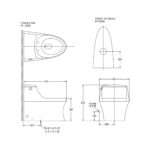 KOHLER SAN RAPHAEL GRANDE SKIRTED 1PC TOILET K-8688T-S-0 - Image 3