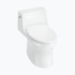 SAN SOUCI SKIRTED 1PC TOILET W/ QUIET CLOSE SEAT K-21865ID-S-0