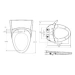 KOHLER C3-035 MANUAL BIDET SEAT K-28010K-0 - Image 3