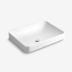 KOHLER FOREFRONT RECTANGULAR W/O FAUCET DECK K-5373ID-0