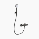 KOHLER PARALLEL WALL MOUNT THERMOSTATIC BATH & SHOWER MIXER FAUCET K-23523T-9-BL