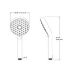 KOHLER AWAKEN GEOMETRIC MULTIFUNCTION HANDSHOWER K-72415T-BL - Image 3