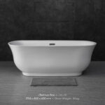 SANITAR RETRO FREESTANDING BATHTUB. SKU: ART-8309 - Image 2