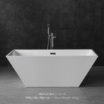 SANITAR EDGY FREESTANDING BATHTUB. SKU: ART-8110 - Image 2