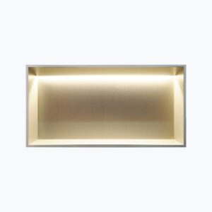 STERN KONZEPT SHOWER NICHE 60X35x12,5 TEA APRICOT W/ LED X-B6030 TA