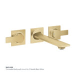 GROHE SPA ALLURE 3 HOLE M-SIZE, BRUSHED COOL SUNRISE 20193GN2