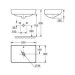 GROHE EURO CERAMIC VESSEL SQUARE 100983SH00 - Image 2