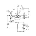 GROHE SPA ATRIO 3 HOLE L-SIZE, COOL SUNRISE 20649GL0 - Image 2