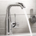 GROHE ESSENCE S-LEVER BASIN MIXER M-SIZE, CHROME - Image 3