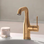 GROHE ESSENCE S-LEVER BASIN MIXER M-SIZE, COOL SUNRISE - Image 3