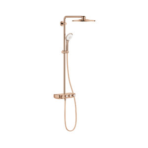 GROHE EUPHORIA SMARTCONTROL 310 DUO SHOWER SYSTEM WITH THERMOSTAT WARM SUNSET 26507DA0