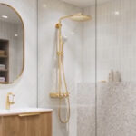 GROHE EUPHORIA SMARTCONTROL 310 DUO SHOWER SYSTEM WITH THERMOSTAT COOL SUNRISE 26507GL0 - Image 3