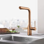 GROHE ESSENCE S-LEVER SINK HIGH SPOUT PULL OUT DUAL SPRAY, WARM SUNSET 30270DA0 - Image 3