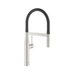GROHE ESSENCE S-LEVER SINK MIXER PROFI SPRAY, SUPERSTEEL 30294DC0
