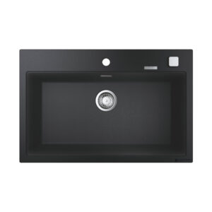 GROHE K700U SINK 80-C78/51 1.0 780X510, GRANITE BLACK