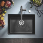 GROHE K700U SINK 70-C61/45,7 1.0 610X460, GRANITE BLACK - Image 3