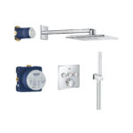 GROHTERM SMARTCONTROL PERFECT SHOWER SET WITH RAINSHOWER SMARTACTIVE 310 CUBE 34706000