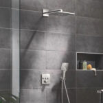 GROHTHERM SMARTCONTROL SQUARE CONCEALED 3 FUNCT SHOWER SYSTEM 310, CHROME 34864000 - Image 3