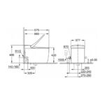 GROHE  SENSIA ARENA SHOWER TOILET FLOOR-STAND 36492SH0 - Image 2