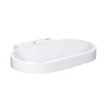 GROHE EUROCOSMO COUNTERTOP BASIN W/O OVERFLOW 80, 39070001