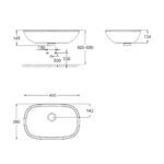 GROHE EUROSTYLE VESSEL BASIN 50, 39216000 - Image 2