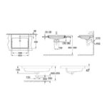 GROHE EUROCUBE COUNTER BASIN BUILT-IN 60 - Image 2
